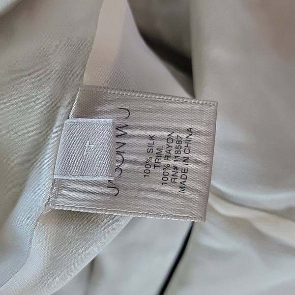 Jason Wu 100% silk double lined sheath swing dress midi length - Picture 11 of 12